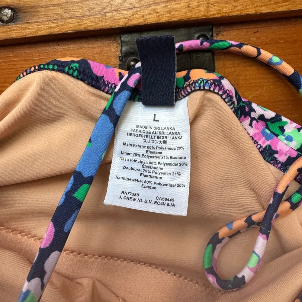 J.Crew Multicolor Floral Tankini - Picture 6 of 9